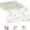 Green, variant on 8pc-Elegant Sheer Mesh Table Runner with Delicate Floral Embroidery, Mint Green, Soft Drape, Home and Party Decoration