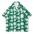 thumbnail image 1 of Camisa Para Hombre, Camisa Hawaiana Floral Manga Corta, 1 of 2
