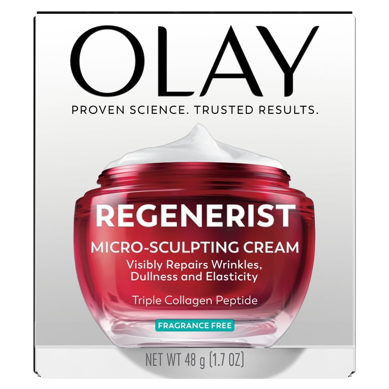 値下げ 新品 未使用 OLAY マイクロスクラビング クリーム Olay Skin Care Regenerist Micro-Sculpting Wrinkle Cream Face