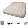 thumbnail image 1 of Abbraccia Colchón inflable plegable con almohada integrada, cama de aire gruesa para camping y hogar, 1 of 6