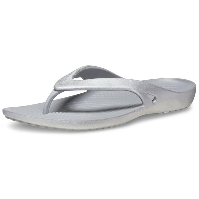 Sandalia Crocs Kadee II Mujer Plata Talla 11