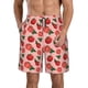 thumbnail image 1 of Fotbe Tomatoes Trajes de Baño Estampados para Hombre, Shorts de Verano de Secado Rápido, Ropa de Playa, Bañadores-Large, 1 of 6