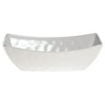 thumbnail image 3 of HUBERT® Melamine Serving Bowl With Hammered Finish - 12 3/4" L x 6 3/4" W x 4" H, 3 of 3