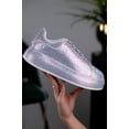 thumbnail image 4 of Tenis Sneakers con brillos Casual para Mujer Forever Link Odina Silver, 4 of 4