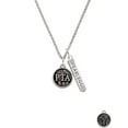 thumbnail image 2 of Delight Jewelry Silvertone Physical Therapist Caduceus Seal - PTA Silvertone Fearless Bar Charm Necklace, 23", 2 of 4