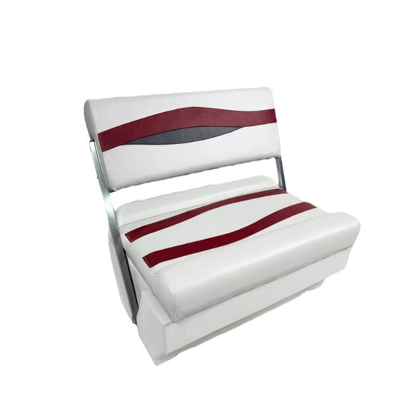 Horizon Manufacturing Elite Series Pontoon Flip Flop Seat Cushion Set W/BASE W/R/C 3213-3020AAEC