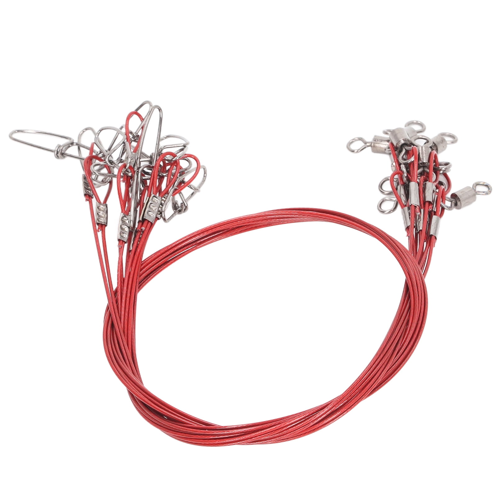 Fishing Wire Leaders Steel Fishing Leaders With Swivels Fishing Wire