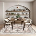 thumbnail image 4 of SANMADROLA 4X6 Area Rugs for Living Room Modern Abstract Blue Machine Washable Rug Soft Bedroom Rug Non Slip Stain Resistance Dining Room Mat Carpet for Office Couch Entrance Kitchen, 4 of 8