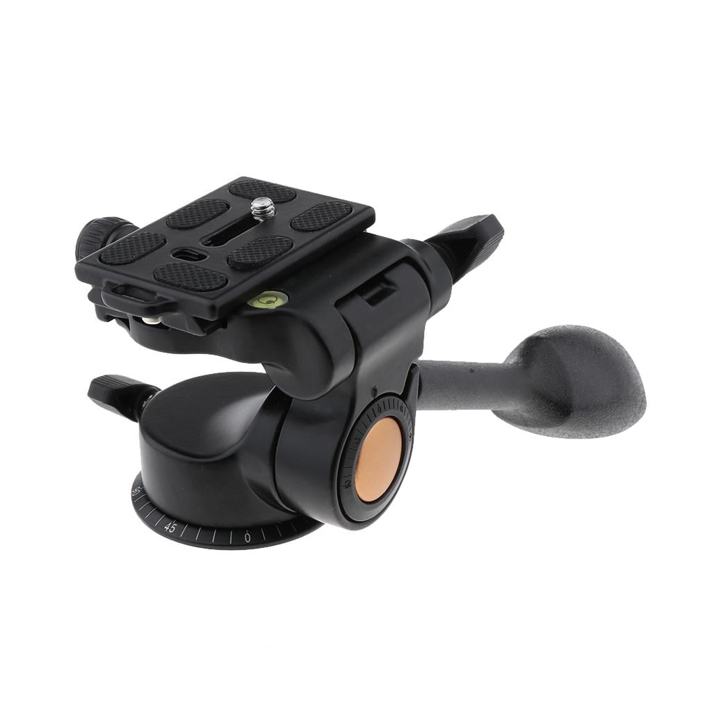 Heavy Duty Camera Tripod with Handle /4 Inch Plate, 360 Degree Panoramic Head for Tripod