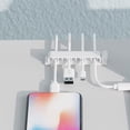 thumbnail image 3 of MIANGASTORE 3pcs Desk Cable Holder Clips Cable Management Cord Organizer Clips Charging Cable Holder, 3 of 9