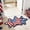 A, variant on Wooowa Plush Style Multi Purpose Floor Mat Bathroom Entrance Coffee Table Carpet Ideal for Patriotic Decorations 4th of July Accessories for Independence Day Household Indoor Decoration