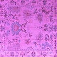 thumbnail image 1 of Ahgly Company Indoor Square Abstract Purple Modern Area Rugs, 8' Square, 1 of 4