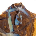 thumbnail image 3 of MAJESTIC MOUNTAIN RANGE STERLING SILVER NATURAL AUSTRALIAN SOLID BOULDER OPAL NECKLACE, 3 of 5