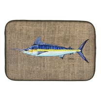 Caroline's Treasures Fish - Marlin Dish Drying Mat