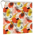 thumbnail image 2 of XMXT Waterproof Shower Curtain Liner with Iron Hooks, Abstract Fruit Doodle Shower Curtains for Bathroom Decor Accessories, 72 x 72 inches, 2 of 8