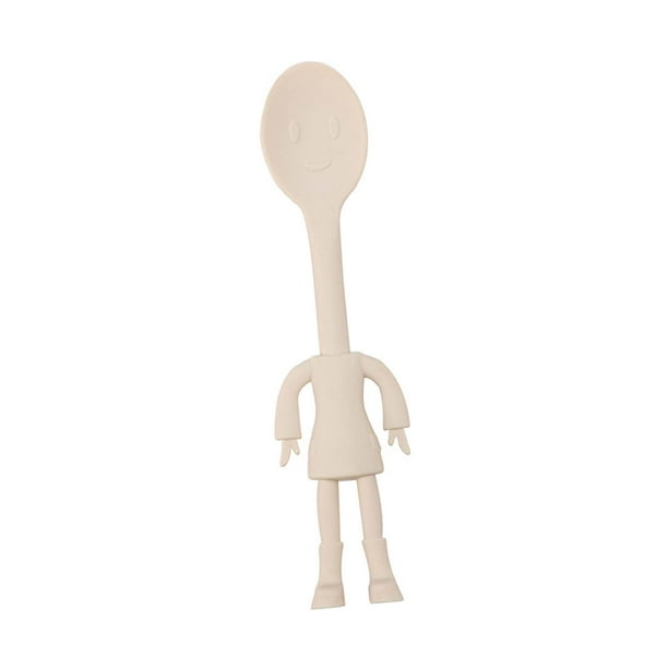 Suministros de cocina Dibujos animados Utensilios de cocina de silicona Herramientas de silicona para hornear Herramientas de cocina cucharada