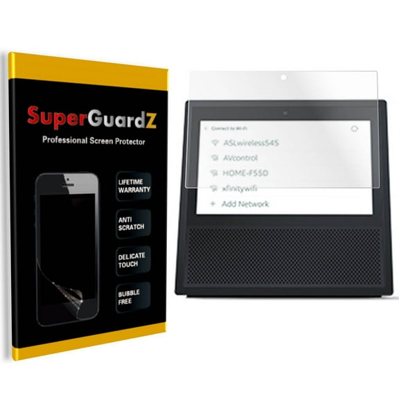 [3-Pack] For Amazon Echo Show - SuperGuardZ Anti-Glare Matte Screen Protector, Anti-Fingerprint, Anti-Scratch, Anti-Bubble