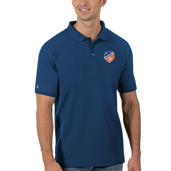 Men's Antigua Royal FC Cincinnati Legacy Pique Polo