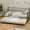 Black, variant on CazToi Metal Twin Daybed with Trundle for Bedroom, Living Room, Guest Room