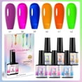 thumbnail image 1 of Gel de noche para uñas, aceite de uñas de color fluorescente, gel de fototerapia, set de color caramelo, 45 ml, aceites para uñas, 1 of 3