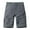 Gray, variant on Hogleaql&nbsp; Mens Shorts 9 Inch Inseam Big and Tall Shorts with Pockets Classic Quick Dry Cargo Shorts Elastic Waist Tactical Shorts Summer Short Pants Men's Clothes