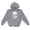Grey, variant on Girls Halloween Print Hoodie Long Sleeve Casual Pullover Top For Kids