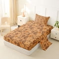 thumbnail image 2 of Erosebridal Cartoon Capybara Twin Sheet Sets 3pcs For Kids,Kawaii Animal With Fruit Orange Bedding For Boys Girls,Luxury Bedroom Decor, 2 of 5