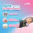thumbnail image 2 of Almohada corporal de felpa Cuddle Paws Black Cat para niños, 120 cm, 2 of 7