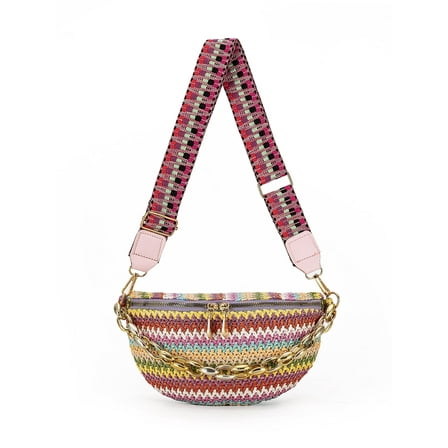 Fanny Pack,Adjustable Waist and Pocket,Waist Bag & for all purpose (Multi colored) Multi coloredFanny PackFabric Bags