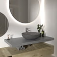 thumbnail image 4 of Single Hole Single-Handle Vessel Bathroom Faucet With Drain Assembly in Polished Chrome, 4 of 6