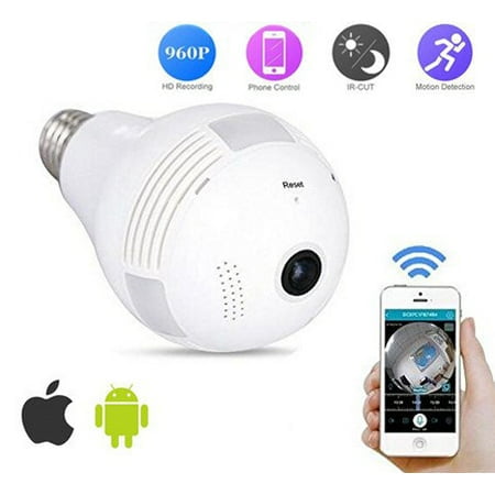weg te verspillen residentie milieu Home Security IP Camera 360 Degree Fisheye Panoramic Network E27/E26 LED Bulb LED Bulb Home Security System White - Walmart.com weg te verspillen residentie milieu Home Security IP Camera 360 Degree Fisheye Panoramic Network E27/E26 LED Bulb LED Bulb Home Security System White - Walmart.com