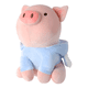 thumbnail image 1 of Miniso Peluche De Cerdito Sentado Con Capucha De Koala 26cm Xtellar azul, 1 of 4