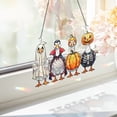 thumbnail image 3 of ViciArt Halloween Goose Acrylic Window Hanging – 6" Holographic Costume Suncatcher Decor, 3 of 4