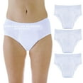 thumbnail image 1 of Wearever Women's Mid-Rise Incontinence Underwear Maximum Absorbency Reusable Bladder Control Panties for Feminine Care, 3-Pack, 1 of 10