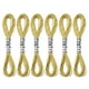 thumbnail image 1 of Uxcell 6 Madejas de Hilo de Bordado Nylon 8.75 Yardas de Longitud Hilo de Bordado Metálico para Principiantes Oro Claro, 1 of 6