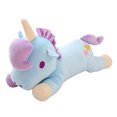 thumbnail image 1 of Muñeca de peluche, unicornio azul cielo, 28 cm, en algodón y felpa, 1 of 1