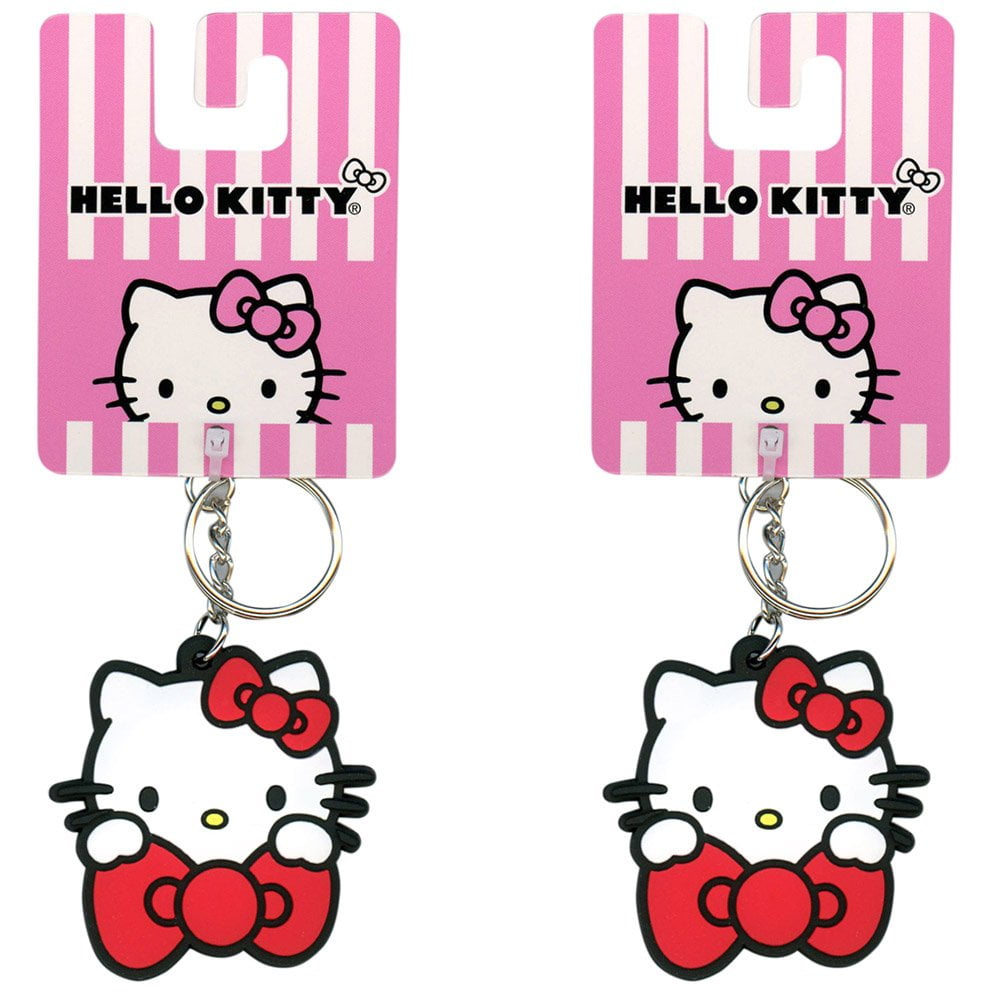 Hello Kitty Keychain - Hello Kitty Zip Pull And Auto Return