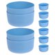 thumbnail image 5 of GOOHOCHY 10 tazones de plástico para cereales, versátiles, para sopas, ensaladas y postres. Recipiente para arroz duradero y práctico para comidas familiares., 5 of 8