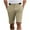 Khaki, variant on Havenre Men's Lightweight Dress Shorts Long Golf Shorts with 4 Pockets Stretch Quick Dry Casual Work Dress Shorts for Hiking Army Green M