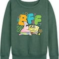 thumbnail image 3 of Spongebob Squarepants - Bff Patrick - Women's French Terry Long Sleeve Shirt, 3 of 6