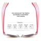 thumbnail image 4 of Gafas de Sol COLOSSEIN de Moda para Mujer con Montura Clásica Cuadrada, 4 of 6