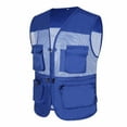 thumbnail image 1 of Men's Casual Outdoor Work Fishing Travel Photo Cargo Vest Jacket with Multiple Pockets for Versatile Usage, 1 of 2