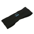 thumbnail image 4 of Auriculares Bluetooth deportivos para dormir, diadema suave elástica con cancelación de ruido, auriculares inalámbricos para música, color negro, 4 of 14
