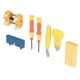 thumbnail image 5 of Kit de Reemplazo de Pilas ANGGREK 4 Pines Aluminio y ABS Amarillo, 5 of 8