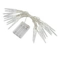 thumbnail image 3 of Guirnalda de luces LED con forma de cono de hielo, 20LED, impermeable, carámbano, guirnalda de luces para vacaciones, Navidad, decoración interior de dormitorio, 9,8 pies, 3 of 14