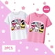 thumbnail image 2 of Sanrios-Camiseta de manga corta de Anime para padres e hijos, camiseta Kawaii de Hello Kitty, Kuromi Pochacco, Color verano, corazón Kawaii, regalo de cumpleaños, 2 of 4