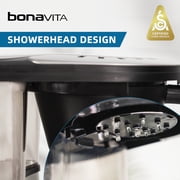 Bonavita Connoisseur 8 Cup Drip Coffee Maker Machine, One-Touch Pour Over, Auto Pause Brewing with Stainless Steel Double Wall Thermal Carafe, SCA Certified, BV1901TS