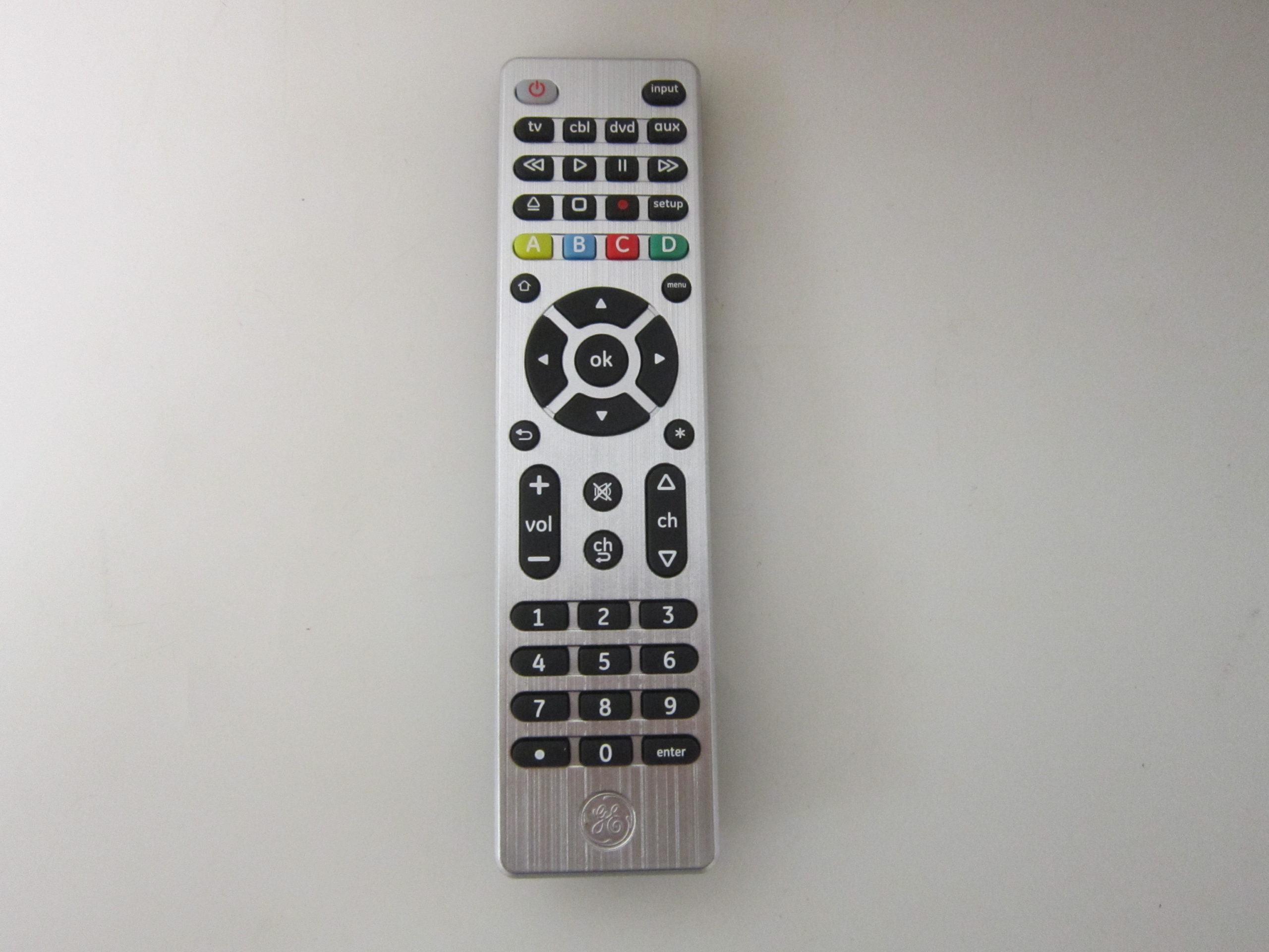 GE Universal Universal TV Cable DVD AUX Remote GEUNIVREM01NEW