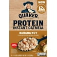 thumbnail image 2 of Quaker Instant Oatmeal Protein Banana Nut 2.15 oz each 6 count (Pack of 6), 2 of 7