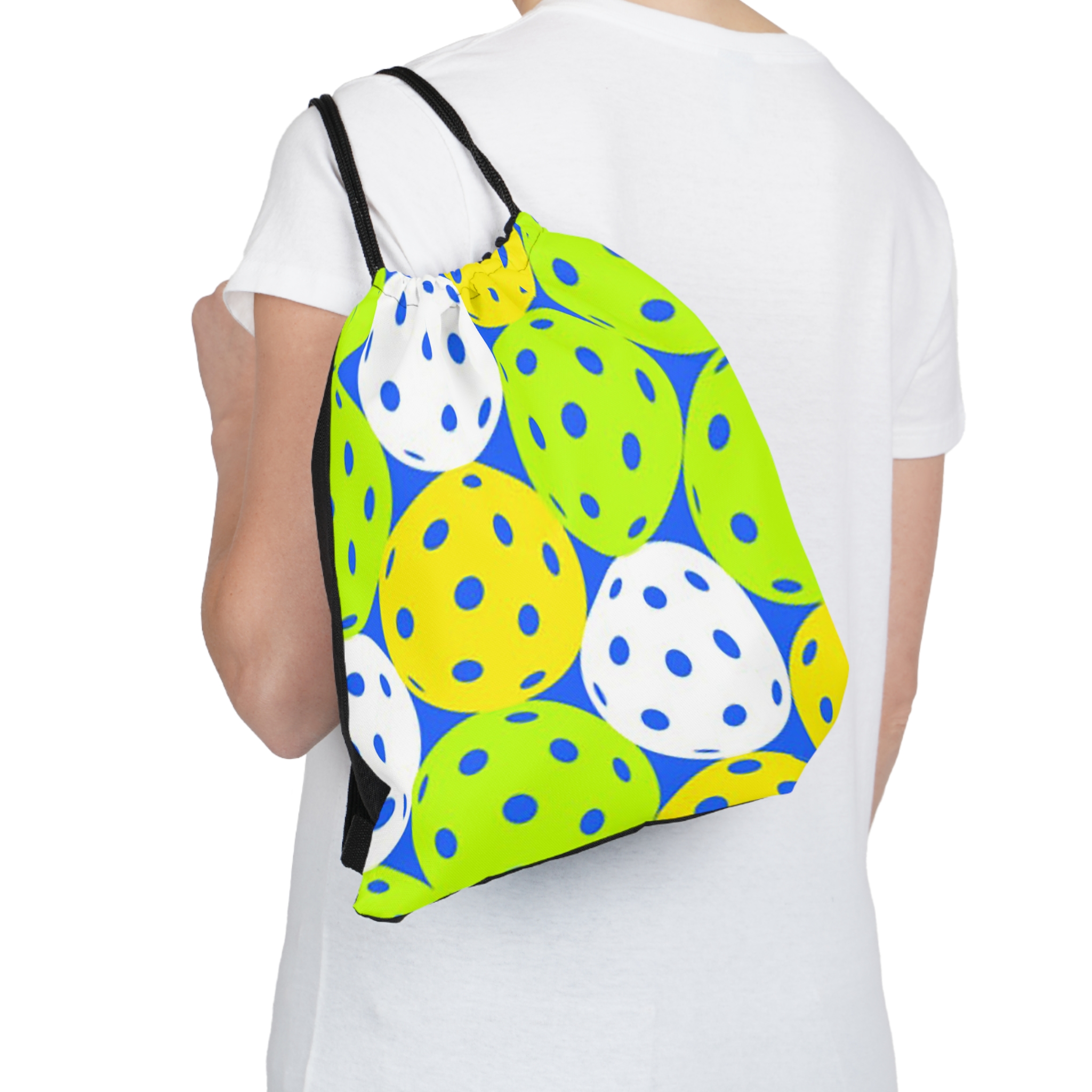 Pickleball drawstring bag, backpack, custom bag, gifts, travel bag